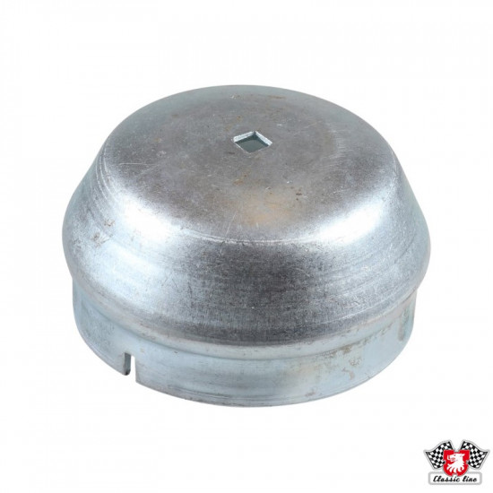 Grease cap for front wheel, left