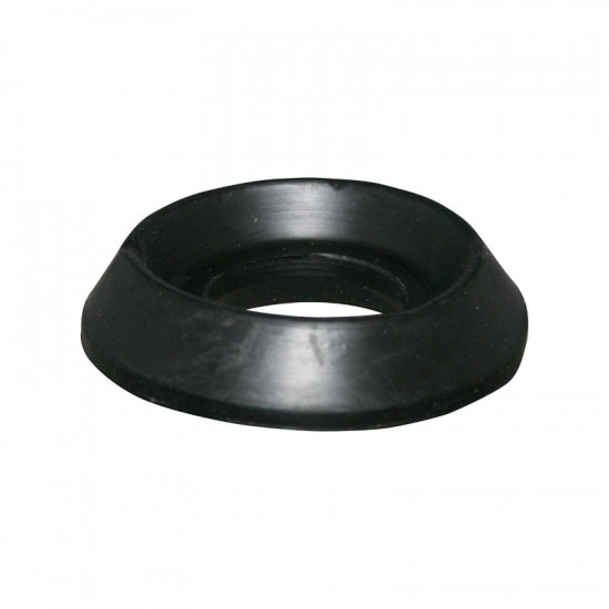 Rubber mount for strut bearing