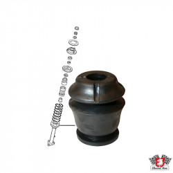 Tower rubber stop for shock absorber, front