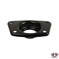 Cover for torsion bar with hole, black, round bushing, left/right