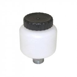 Brake fluid tank with cap