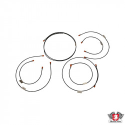 Brake line kit, 7 pcs.