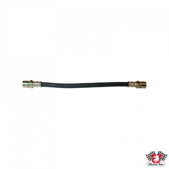 Brake hose, 276 mm, rear, swing axle/Pendelachse, for drum brakes