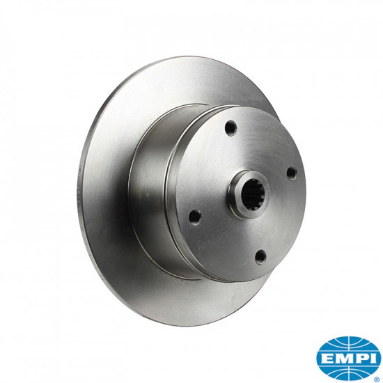 Brake disc with hub, 4x130, swing axle, short spline