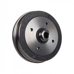 Brake drum 230x50 mm with 4 holes, rear