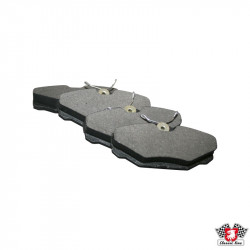 Brake pad set, rear, 15.0 mm, for AC501495