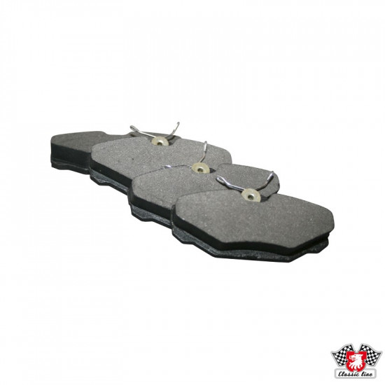 Brake pad set, rear, 15.0 mm, for AC501495