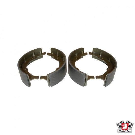 Brake shoe set with linings, front, 250x56 mm