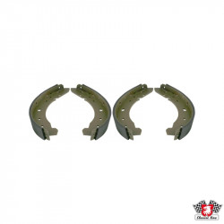 Brake shoe set with linings, front/rear, 230x30 mm