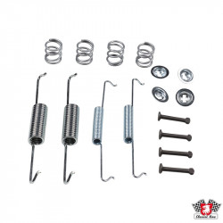 Quick kit for brake shoe, front