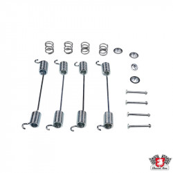 Quick kit for brake shoe, front