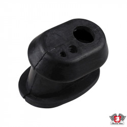 Rubber boot for accelerator cable