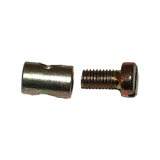 Barrel connector for accelerator cable