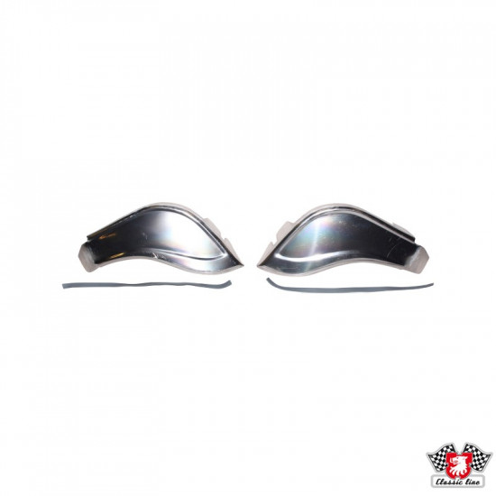 Wing guard, front. Germany. Helps protect the fender from small dents and scratches. Sold in pairs