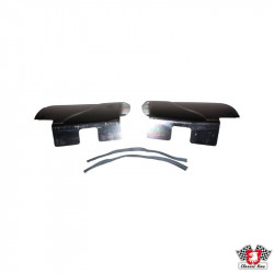 Wing guard, aluminium chromed, rear, Germany. Helps protect the fender from small dents and scratches. Sold in pairs