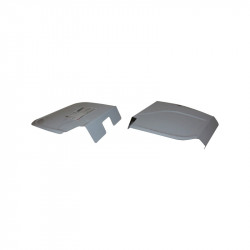 Wing guard, stainless steel, rear. Help to protect fender from small dents and scratches, rear. Sold in pairs