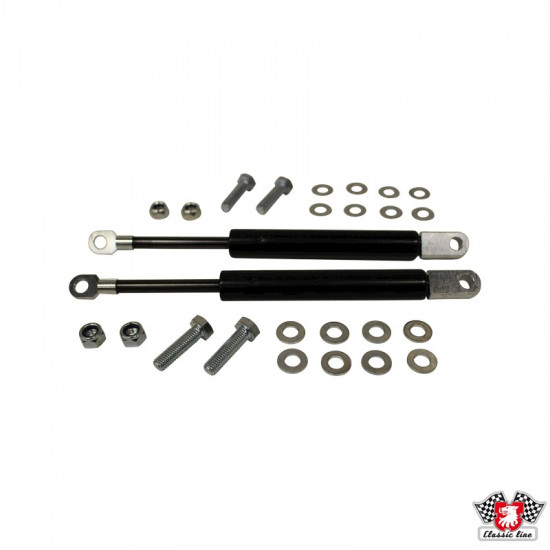 Gas springs for bonnet. Sold in pairs