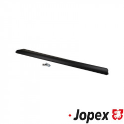 Running board without moulding, left