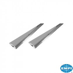 Running board set, smooth, stainless steel, 2 pieces