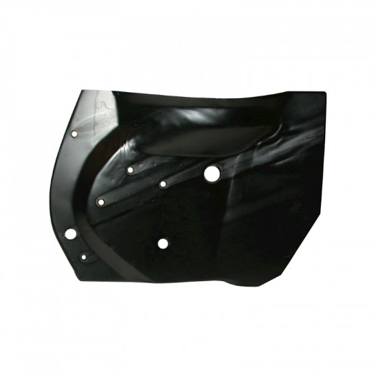 Front wheel section with bumper bracket, left