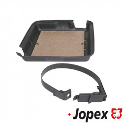 Battery tray and strap set, OE style, 6V battery