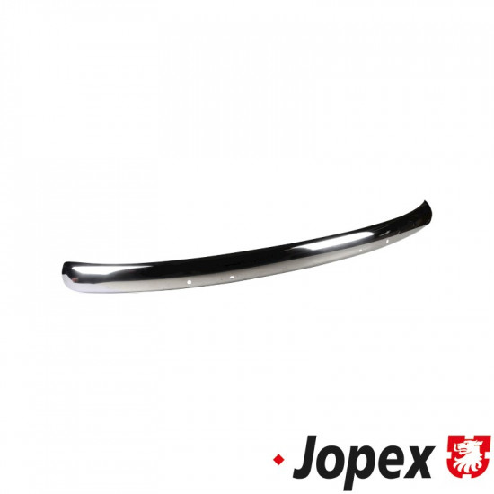 Front bumper, OE style, polished stainless steel