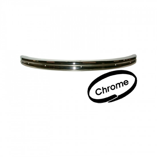 Rear bumper, chrome, Brazil