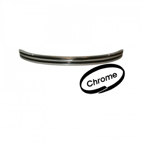 Rear bumper, chrome, Brazil