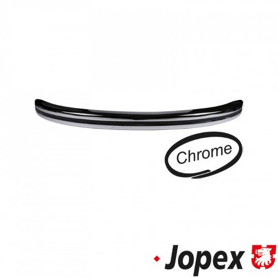 Rear bumper, OEM quality, chrome plated according to original standards