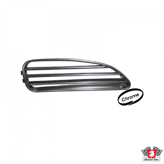 Front grille, chrome, right Front grille, chrome, right