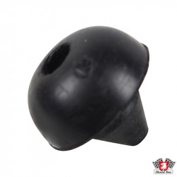 Door glass anti-rattle plug,