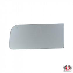 Side window, rear, fixed, for vent window, clear, E-marked, left/right