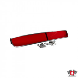 Sun visor, outer, windscreen front, red