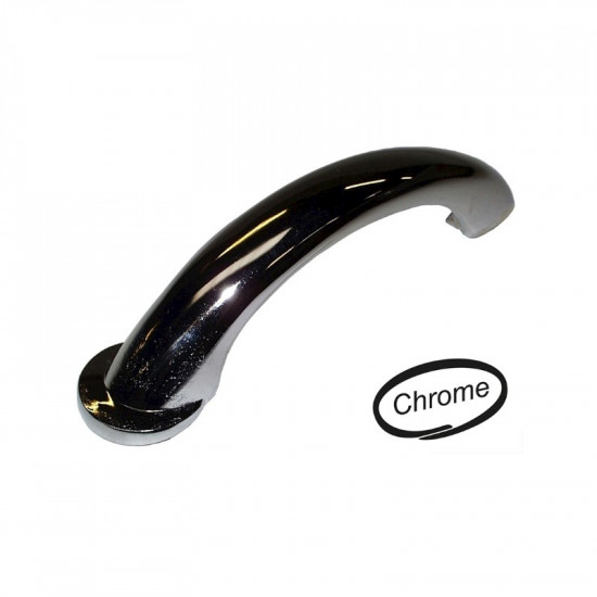 Handle for bonnet, chrome, without gaskets