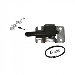 Door inner operating lever, black, right