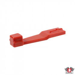 Lever for heating, red