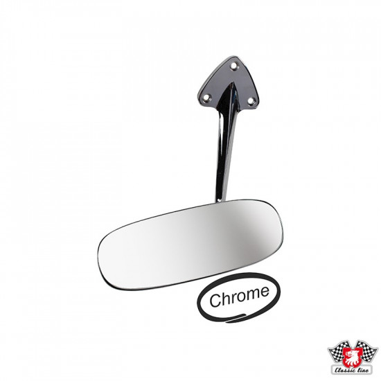 Rearview mirror, chrome