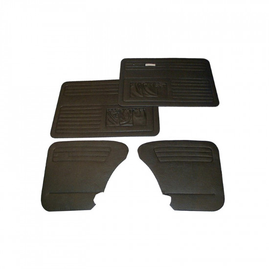 Interior vinyl panel kit, 4 pcs., black