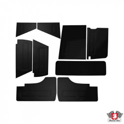 Interior vinyl panel kit, 9 pcs., black