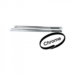 Chrome door sill covers. Sold in pairs