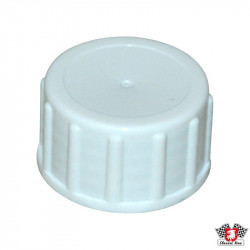 Water tank drain cap, 35 mm, white