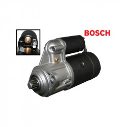 Starter motor, 0.8 kW, reconditioned, BOSCH