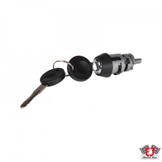 Ignition lock with keys