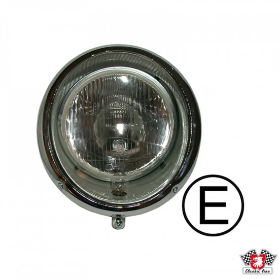 Headlamp assembly, US-style, e-marked