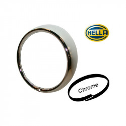 Headlamp rim, metal, chrome, Hella Mexico