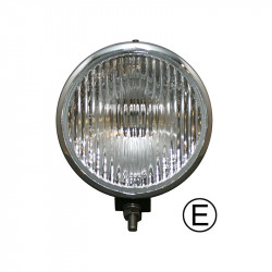 Fog lamp, halogen, Ø160x60, chrome. E-marked