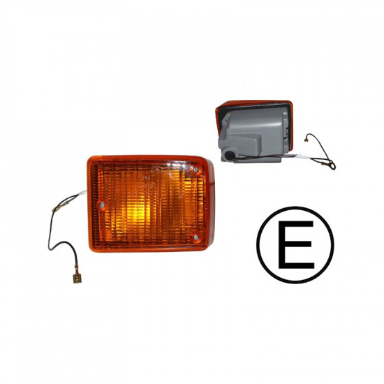 Turn signal light, front, left, E-marked