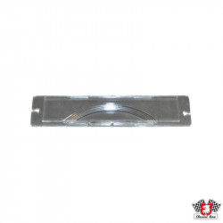 License plate light glass