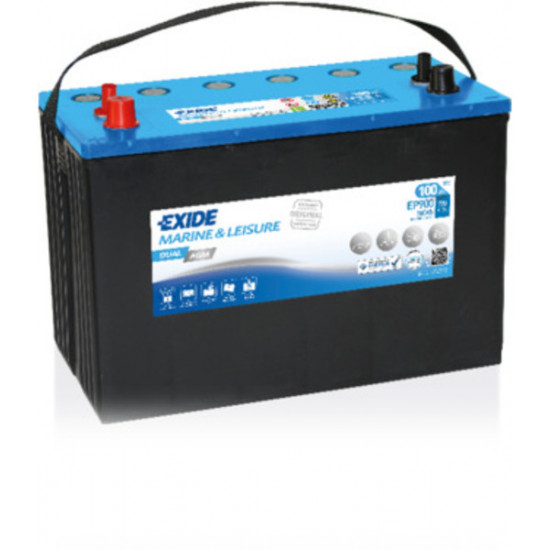 DUAL AGM battery EP900 100 Ah