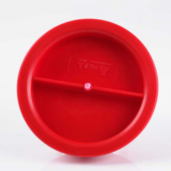 red lid water tank
